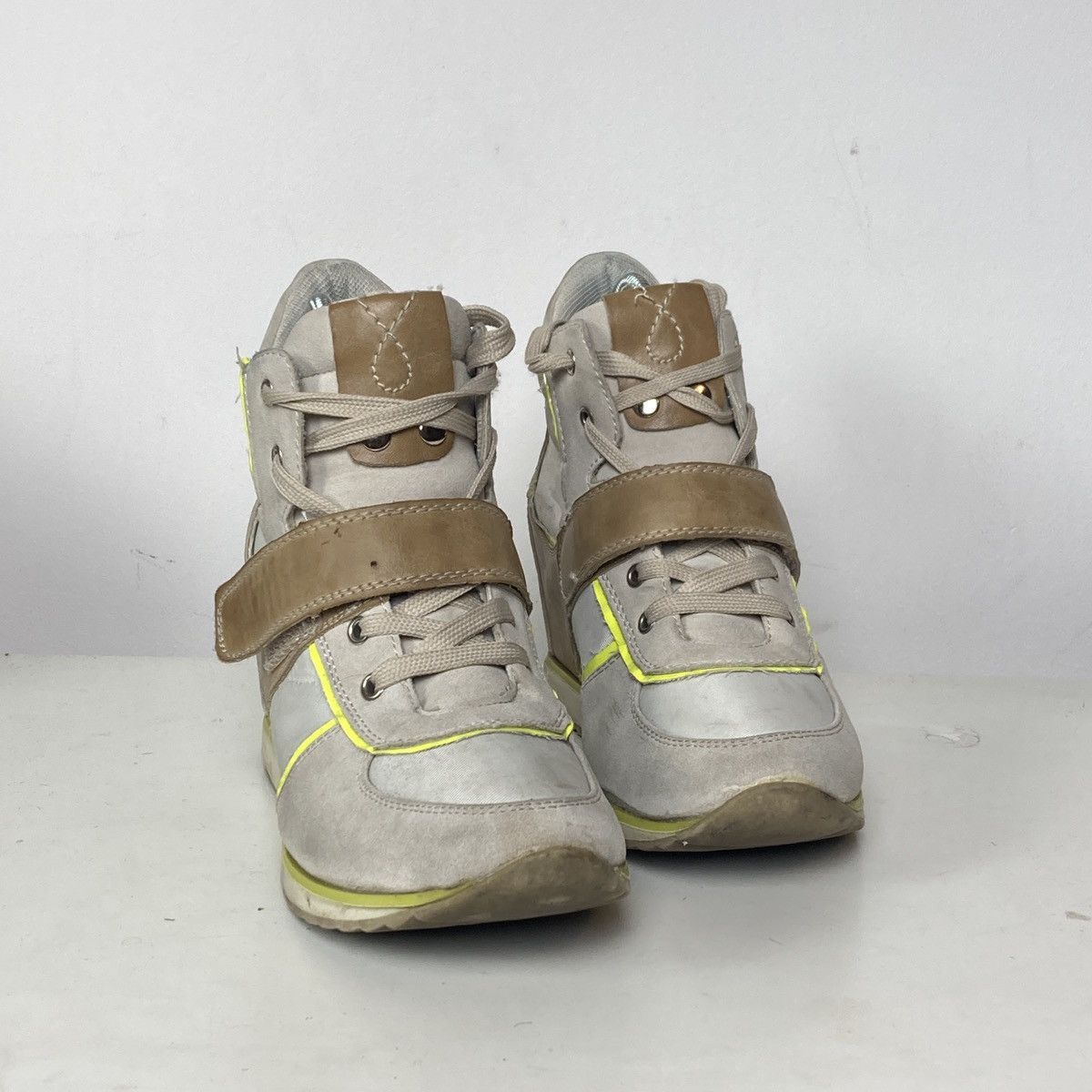 Vintage Avant garde wedge sneakers Size US 8 / IT 38 - 2 Thumbnail