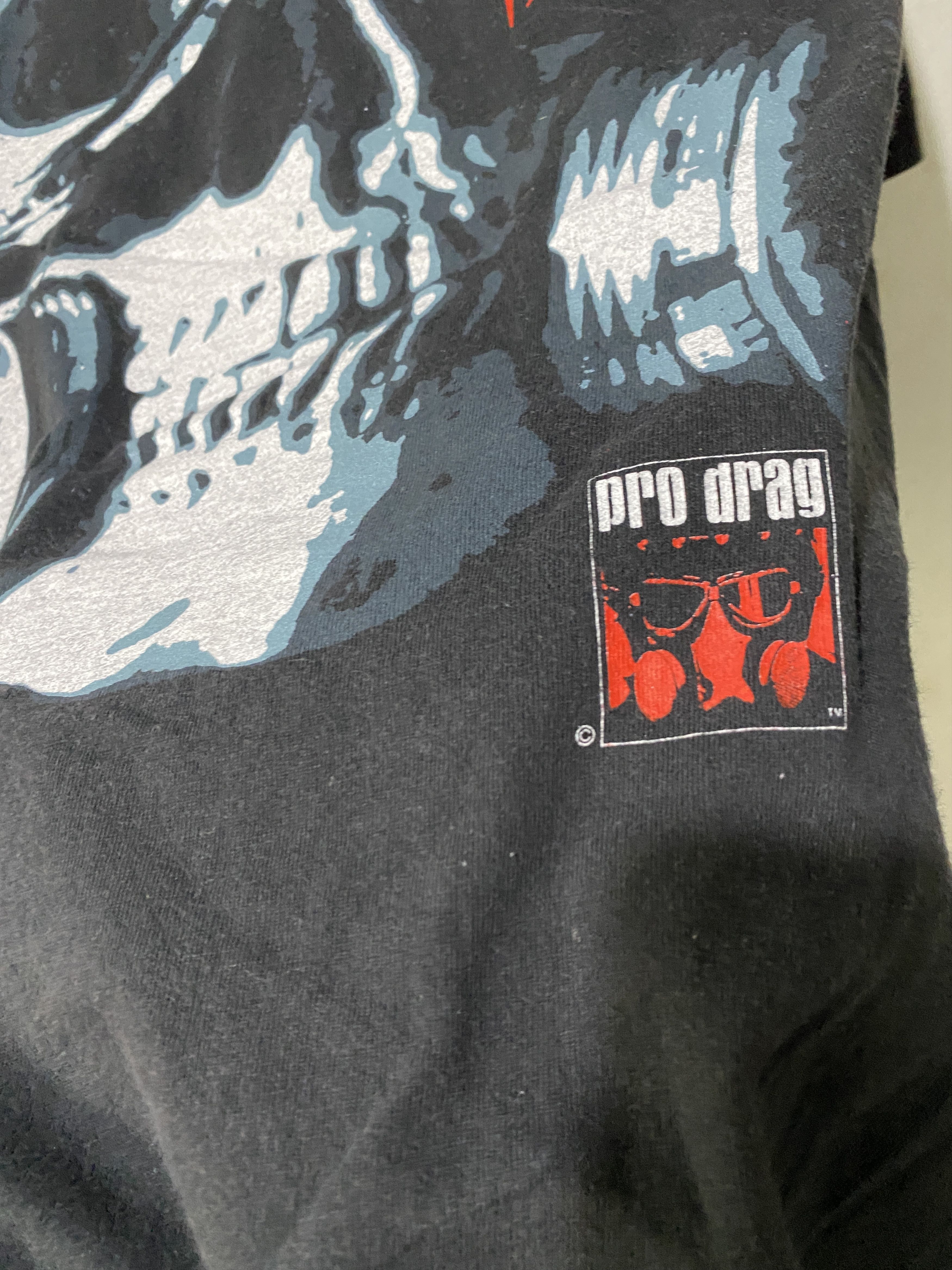 Band Tees × Vintage Vintage 90s Drag or Die Shirt Size US XL / EU 56 / 4 - 3 Thumbnail