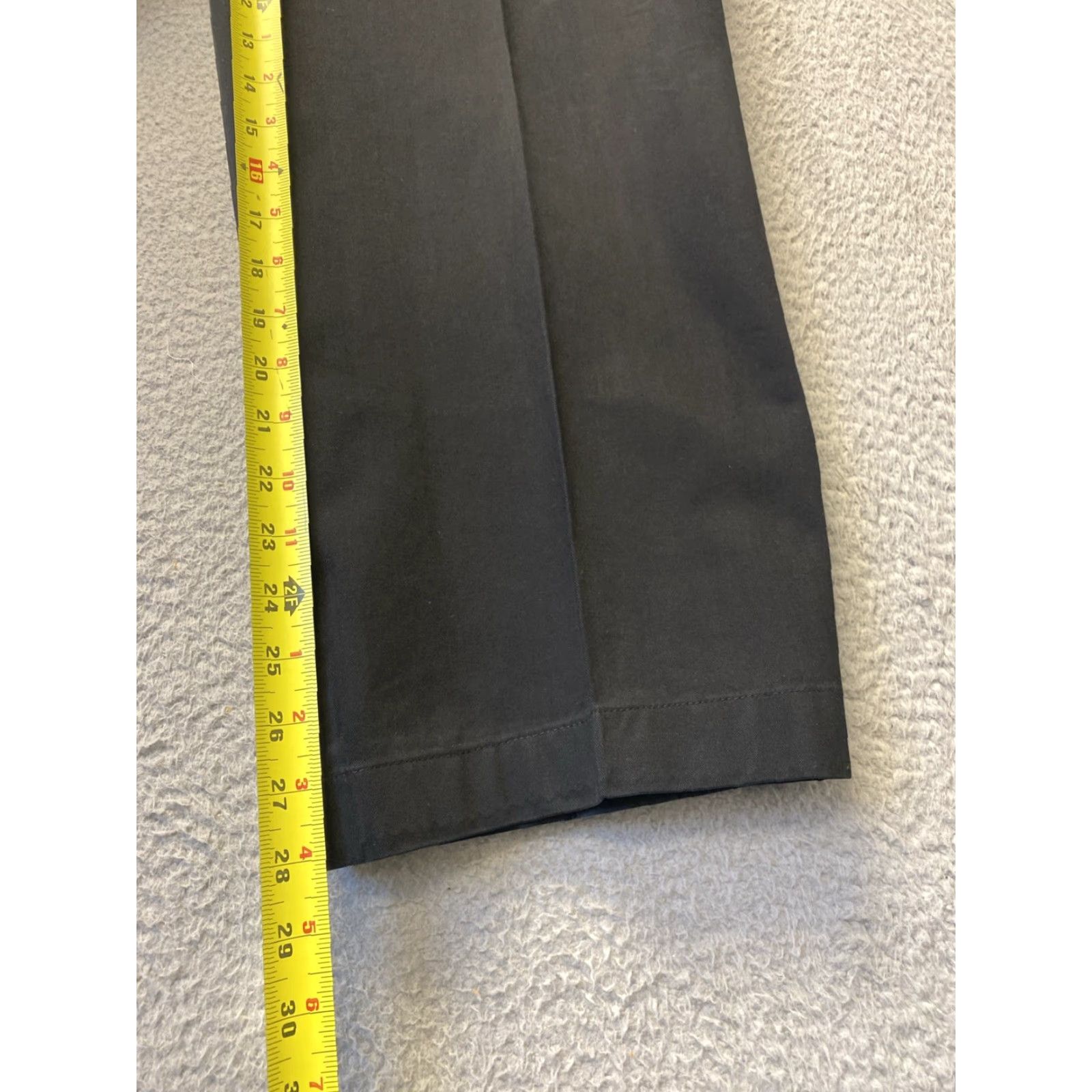 Vintage VINTAGE Hiltl The Ultimate Trouser ZE200 Pants Men 38 X 28 Black Cotton Blend Mid Rise Regular Straight Chino Mens Size US 38 / EU 54 - 4 Thumbnail