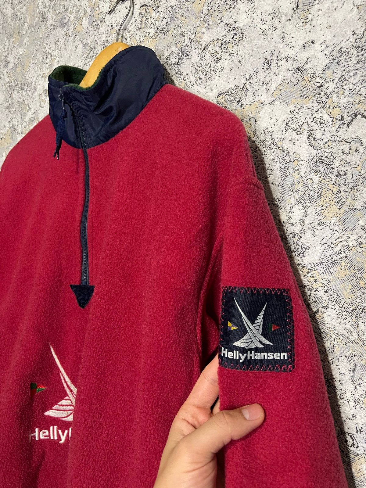 Helly Hansen × Vintage Helly Hansen Vintage Fleece Half Zip Jacket Y2K Size US S / EU 44-46 / 1 - 3 Thumbnail