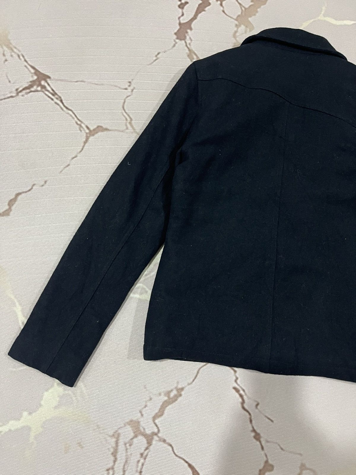 Volcom Volcom Wool Pea Coat Cropped Jacket Black Womens S Size S / US 4 / IT 40 - 14 Thumbnail