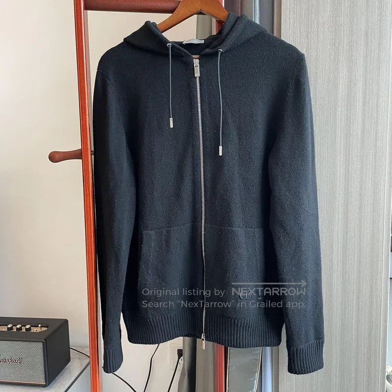 Dior Dior Cashmere knitted zipper sports sweatshirt Size US M / EU 48-50 / 2 - 1 Thumbnail