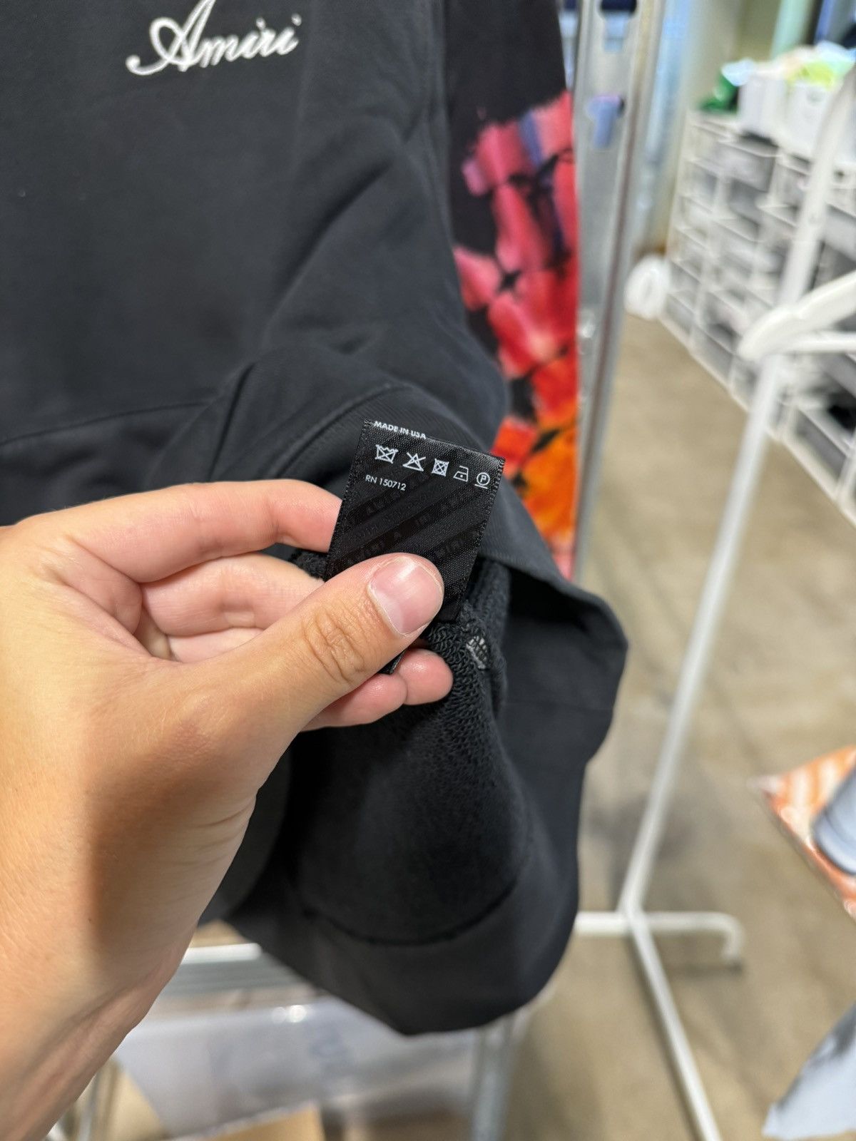 Amiri Amiri Spot Tie-Dye Hoodie NEW 1200$ Size US S / EU 44-46 / 1 - 6 Thumbnail