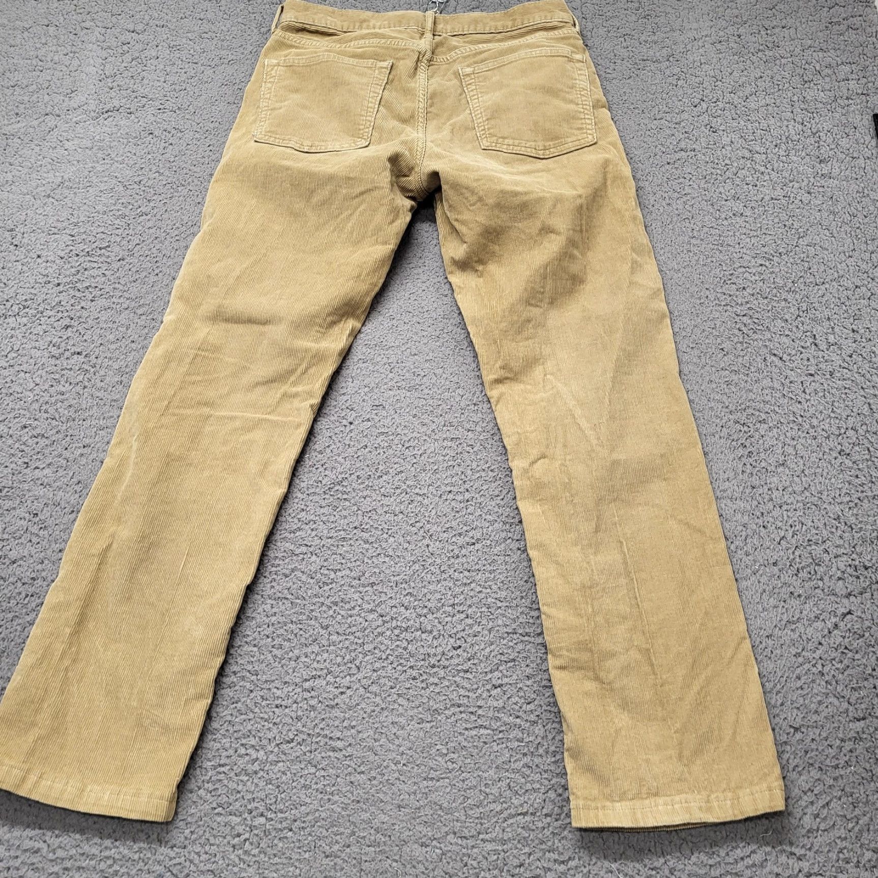 Lands' End Lands' End Corduroy Pants Men Size 30 Khaki Tan Traditional Fit Cotton Blend Straight Leg Pockets Size US 30 / EU 46 - 3 Thumbnail