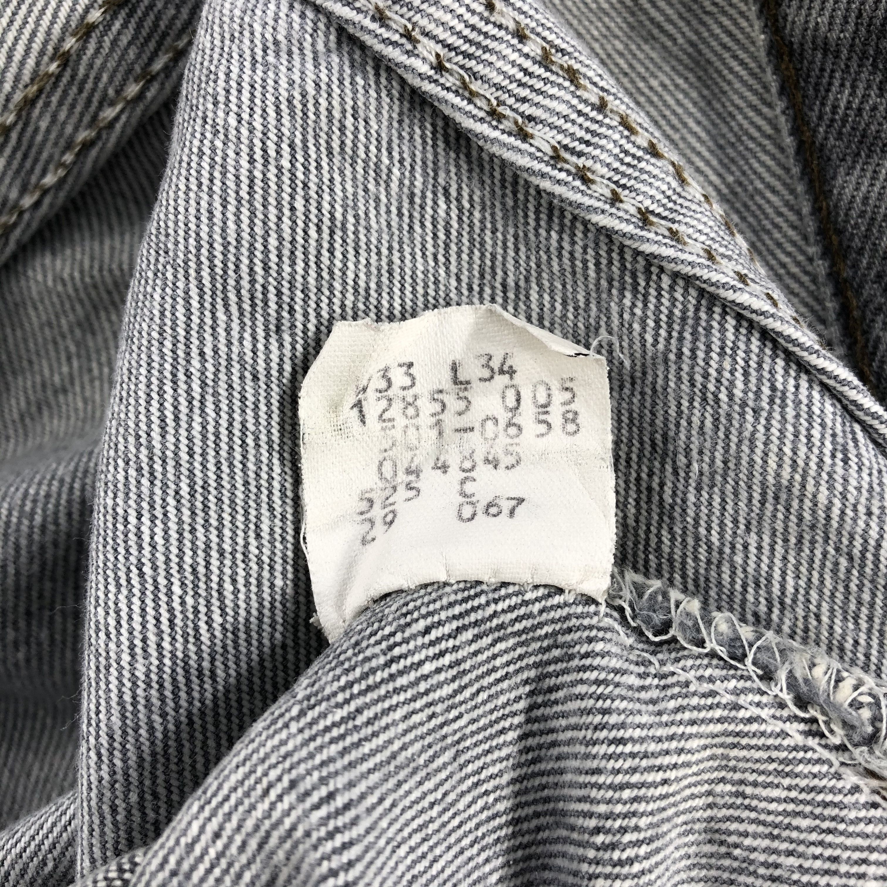 Levi's Vintage 80s Ripped Levis 501 Earth Tone Jeans-J1425 Size US 33 - 12 Thumbnail