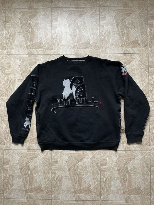 Vintage Vintage Rap Sweatshirt Pitbull Vip Big Logo Fubu Tupac Y2k