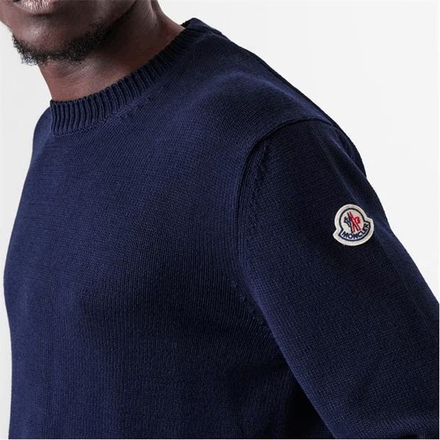 Moncler Crew Knit Cashmere Jumper Size US L / EU 52-54 / 3 - 4 Thumbnail