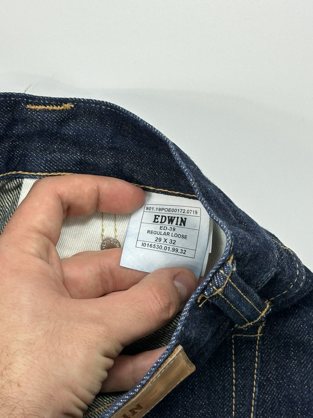 Edwin Edwin Japanase Denim Jeans 29x32 Size Blue Size US 29 - 12 Thumbnail