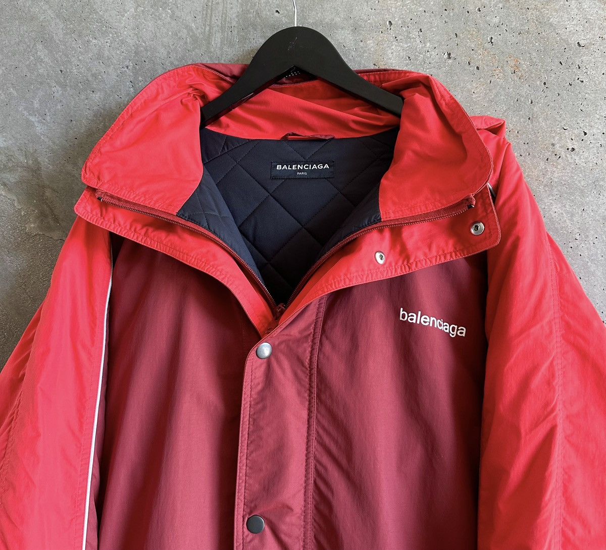 Balenciaga Runway SS18 Oversized Quilted Shell Jacket Size US XL / EU 56 / 4 - 3 Thumbnail