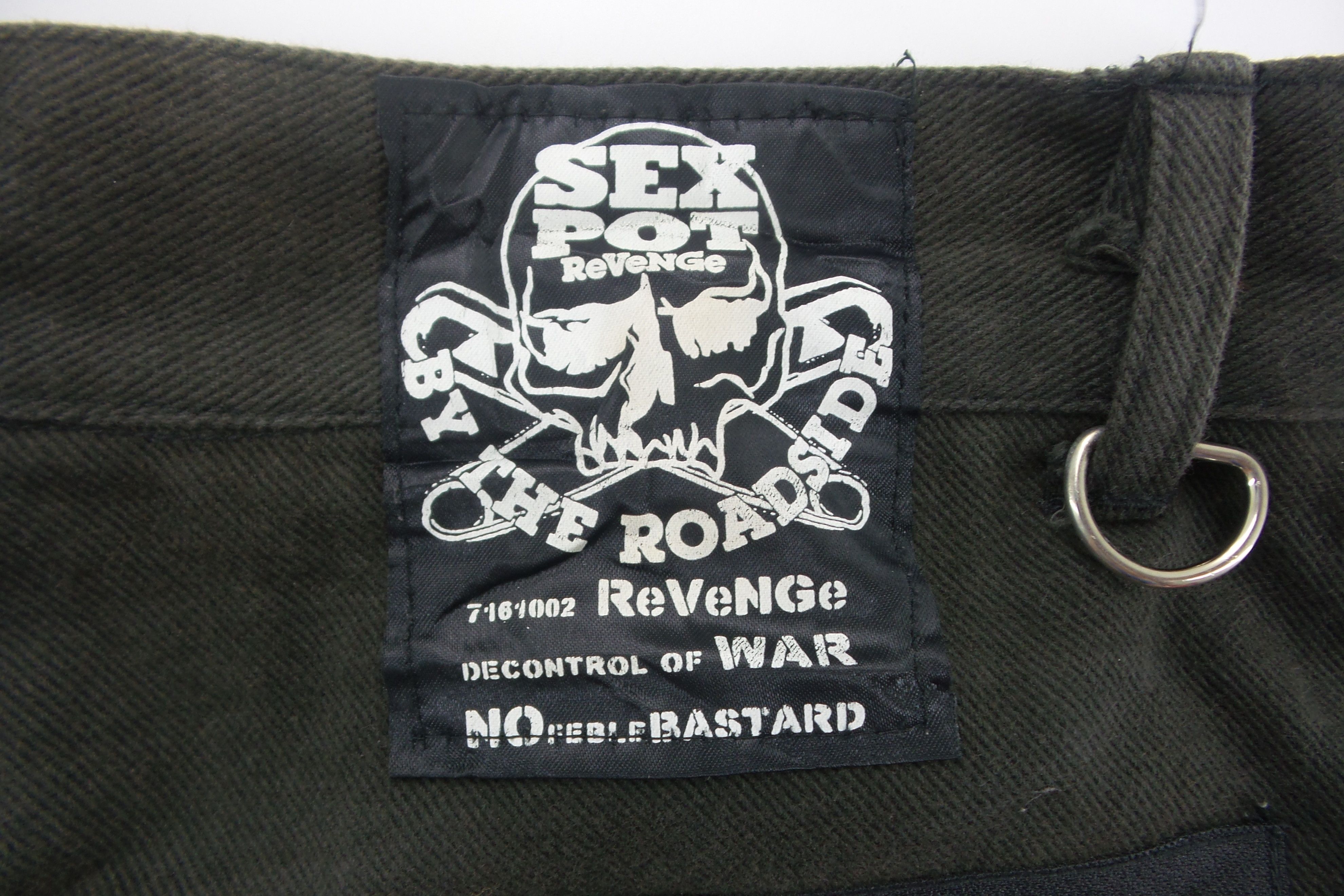 Japanese Brand × Seditionaries Sex Pot Revenge Paint Splatter Studded Shorts W28xL24 Size US 28 / EU 44 - 12 Thumbnail