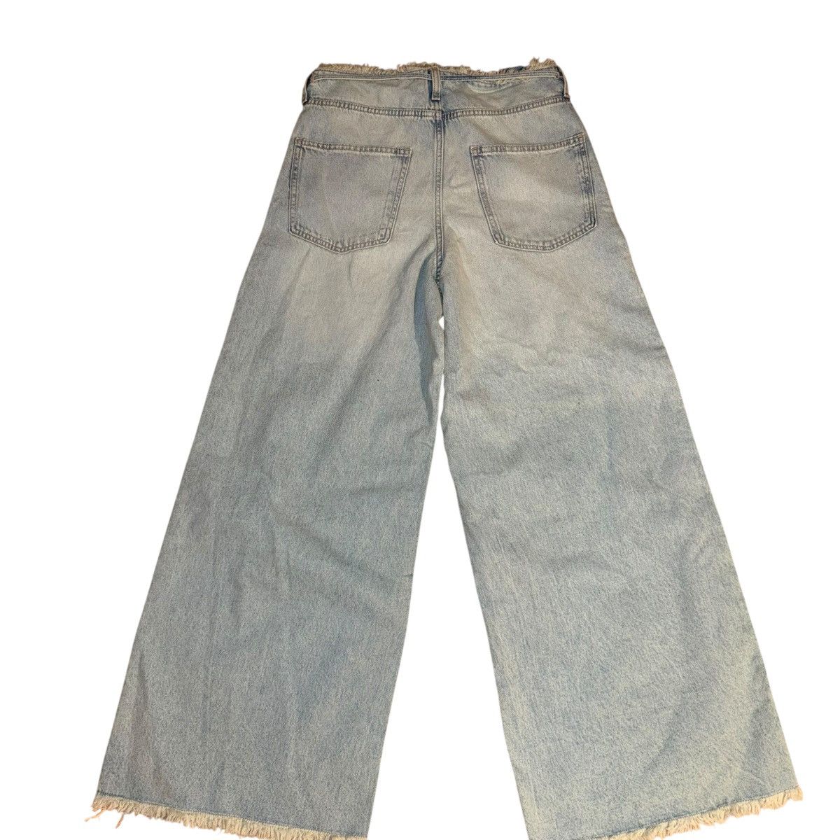 Divided Divided frayed waist and seam baggy jeans Size 30" / US 8 / IT 44 - 8 Thumbnail