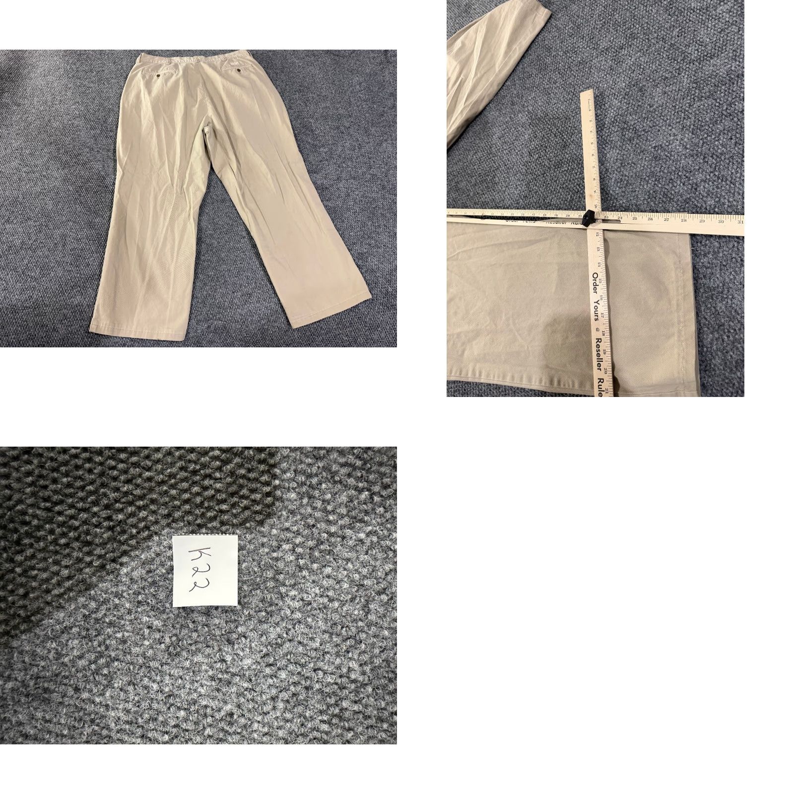 Polo Ralph Lauren VINTAGE Polo Ralph Lauren Pants Mens 38x30 Khaki Chino Straight Leg Casual Classic Size US M / EU 48-50 / 2 - 8 Thumbnail