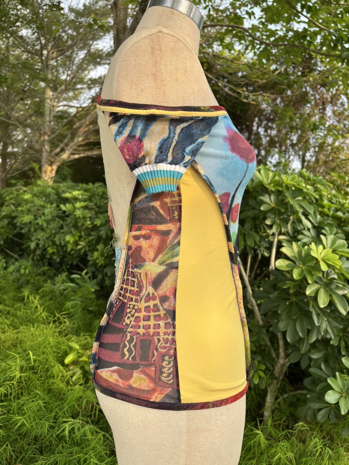 Jean Paul Gaultier Asymmetrical top Size M / US 6-8 / IT 42-44 - 6 Thumbnail