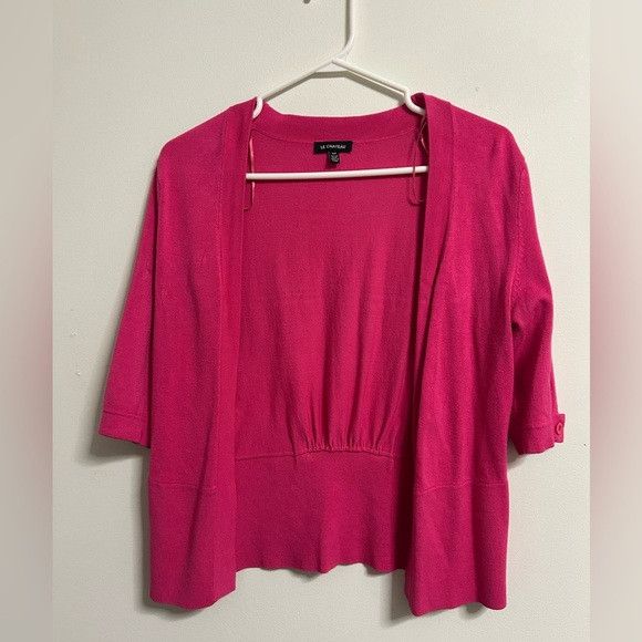 Le Chateau Le Chateau Pink Short Cardigan Size S / US 4 / IT 40 - 1 Thumbnail