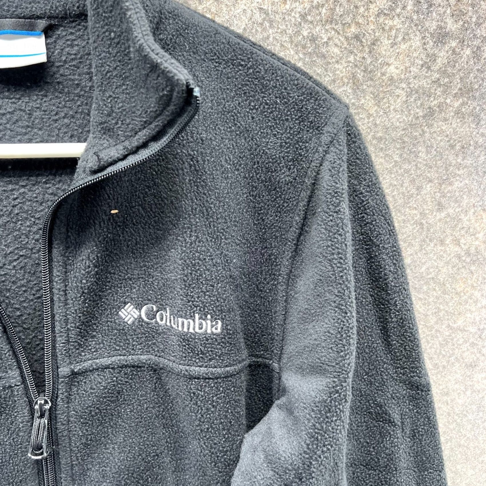 Vintage VINTAGE Columbia Sweater Women Small Black Full Zip Jacket Fleece Polyester Mountain Size S / US 4 / IT 40 - 5 Thumbnail