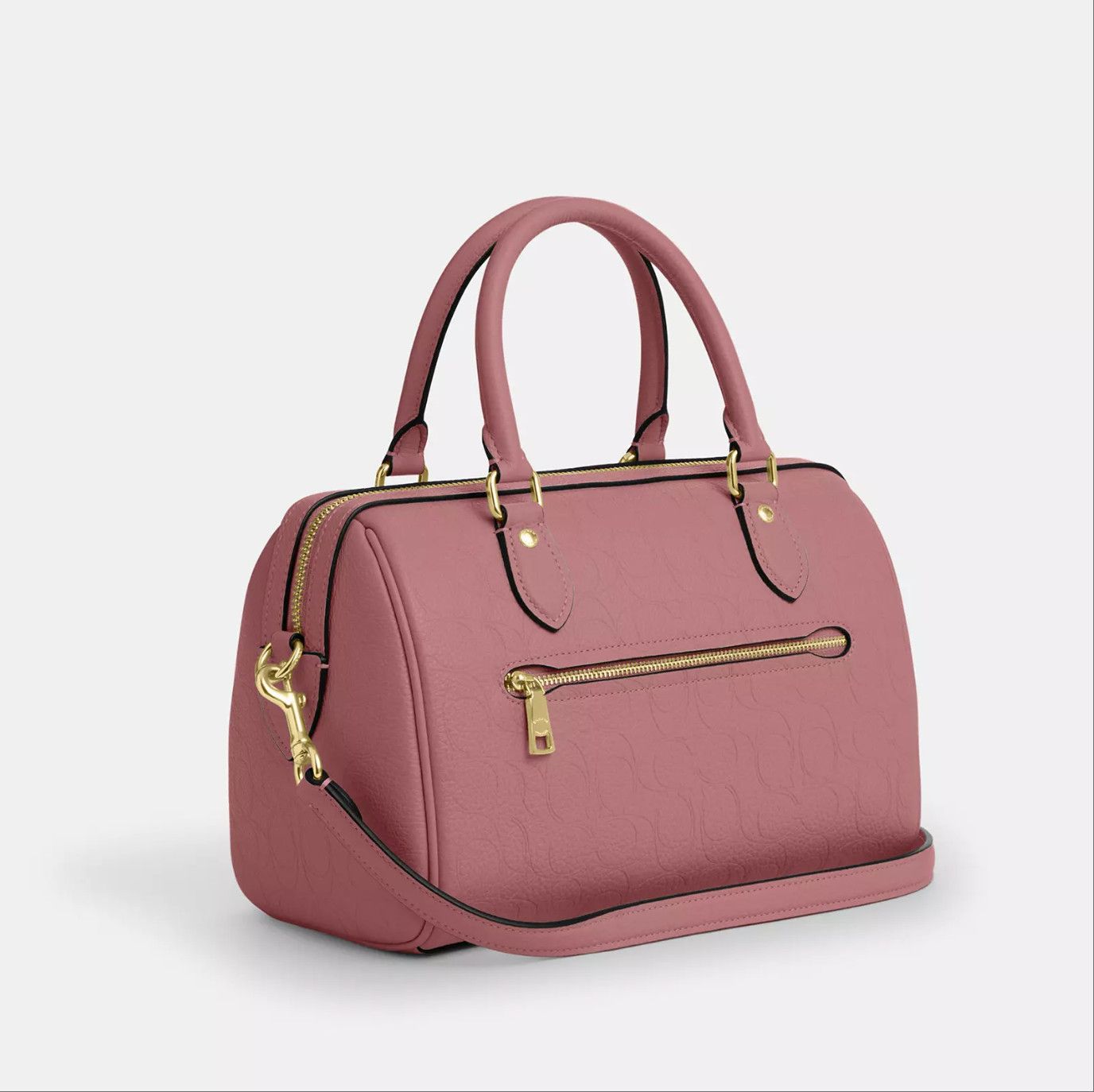 Coach Rowan Satchel Bag In Signature Leather CCD50 Size ONE SIZE - 12 Thumbnail