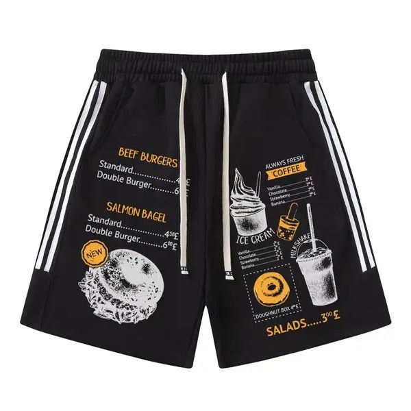 VIBE Vintage High Street Hip Hop Loose Fit Denim Shorts Size US 32 / EU 48 - 1 Thumbnail