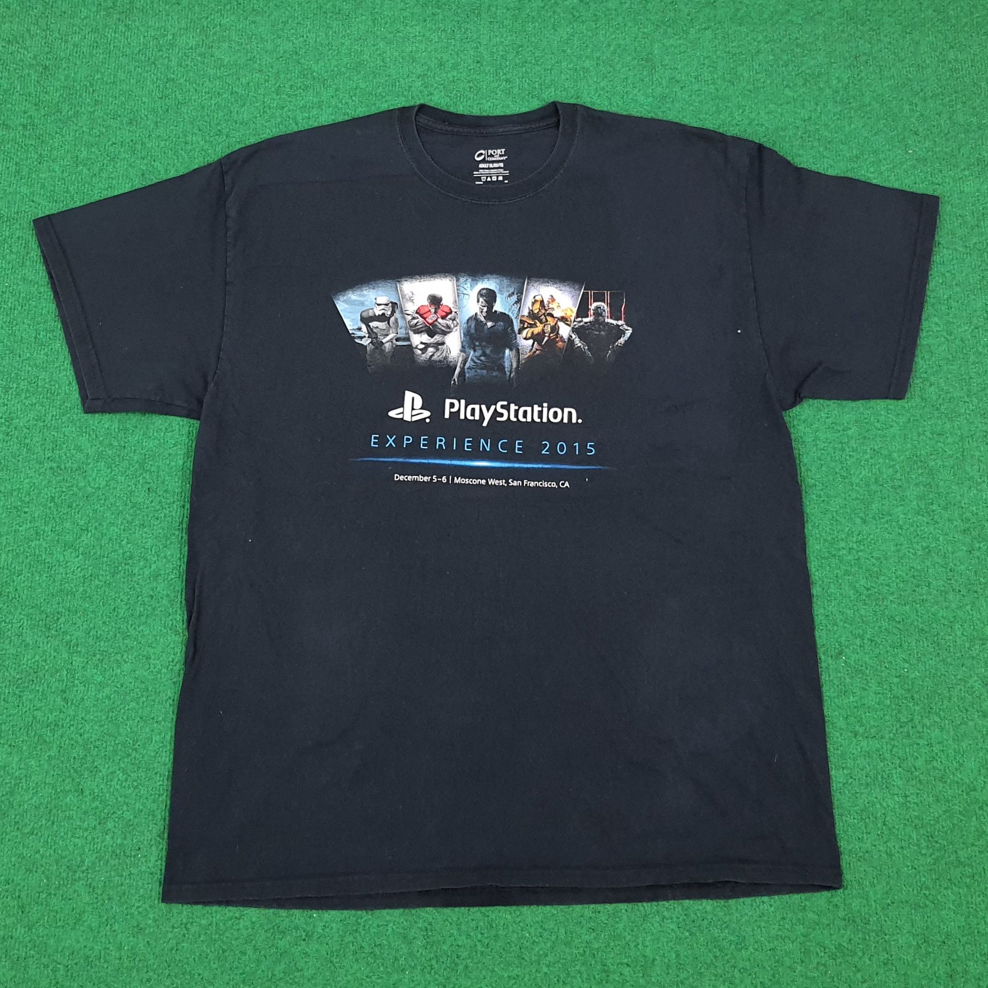 Playstation × The Game × Vintage Vintage Playstation Game Expereince 2015 Tshirt Size US XL / EU 56 / 4 - 1 Thumbnail