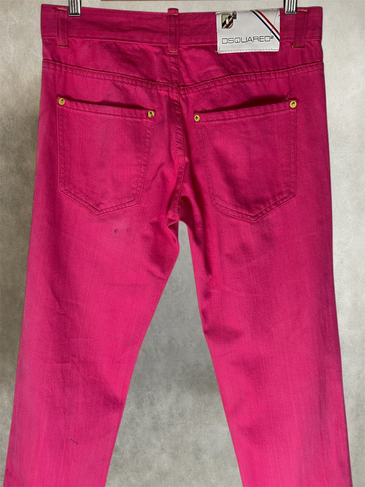 Dsquared2 Fw13 Dsquared hot pink denim pants Size US 32 / EU 48 - 5 Thumbnail