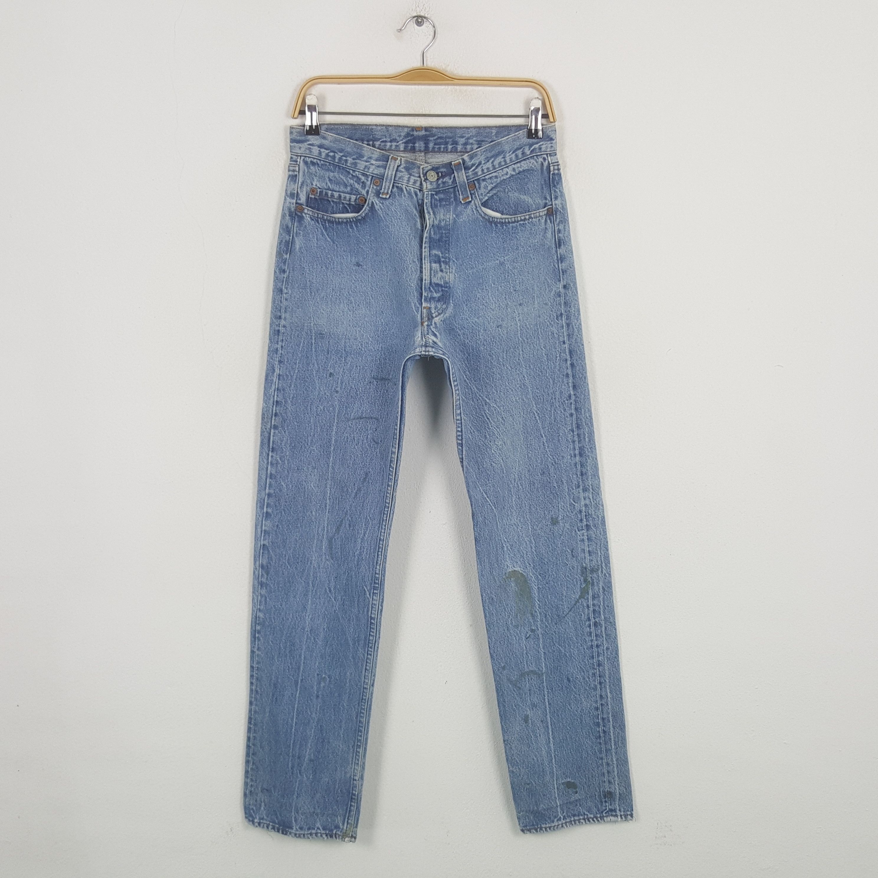 Levi's Vintage Levi Strauss & Co 501 American Denim Jeans RR15 Size US 29 - 1 Thumbnail