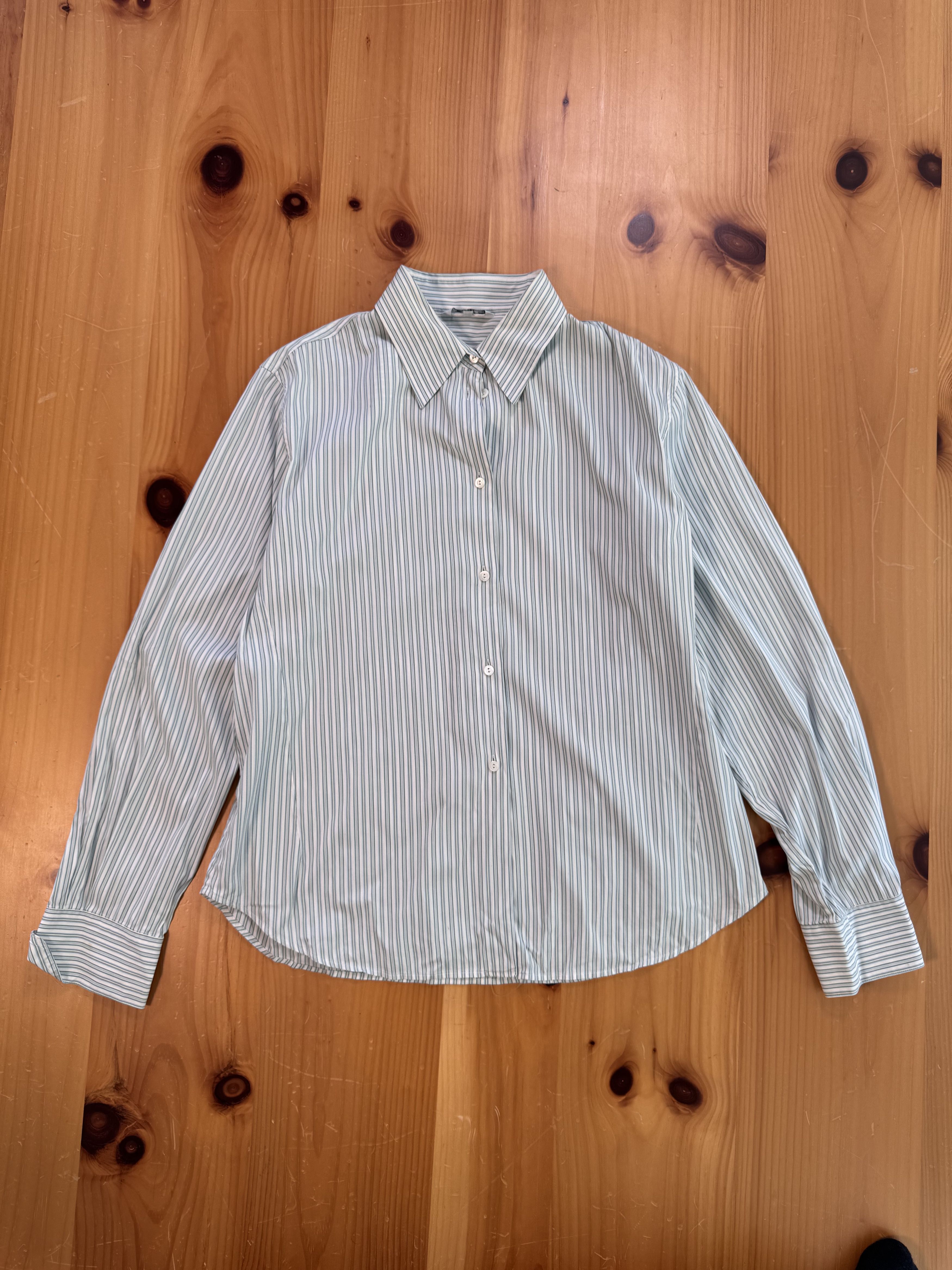 Loro Piana Lora Piana Stripe Dress Shirt Size US M / EU 48-50 / 2 - 1 Thumbnail