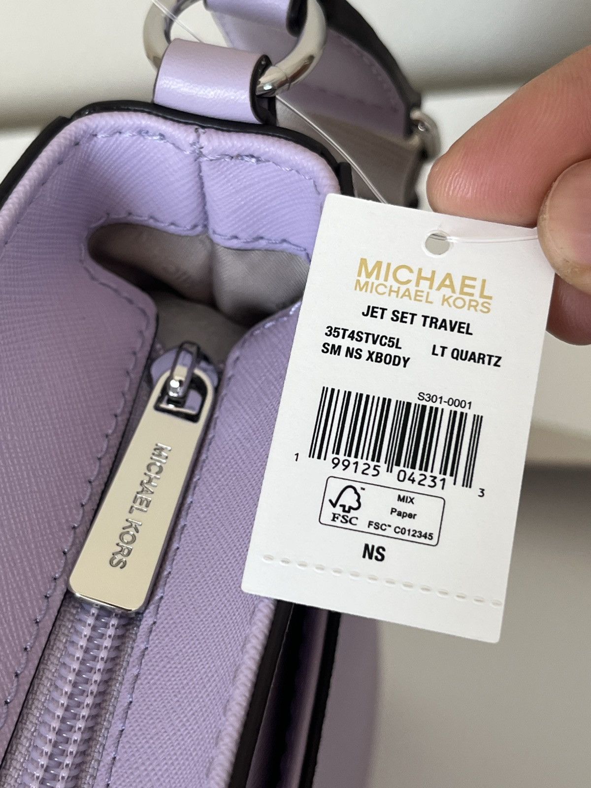 Michael Kors Michael Kors Jet Set Travel Small NS Xbody Size ONE SIZE - 5 Thumbnail