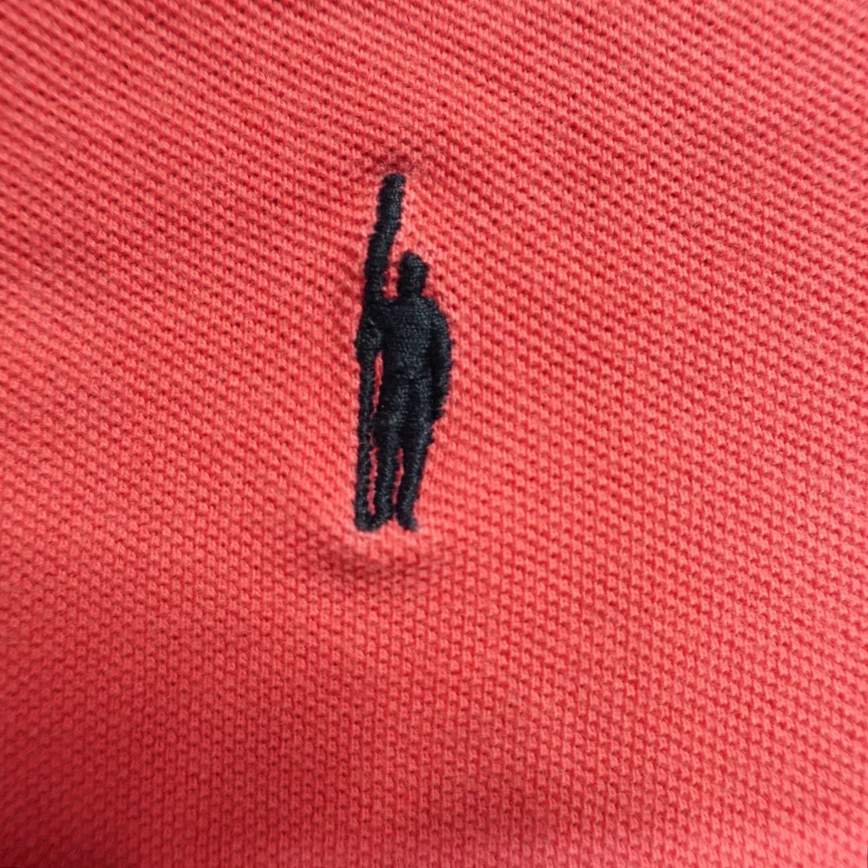 J.Crew VINTAGE J.CREW Polo Shirt XL Red Oarsman Shirt Mens Polo Embroidered Cotton Jersey Short Sleeve Button Neck Collared Size US XL / EU 56 / 4 - 3 Thumbnail