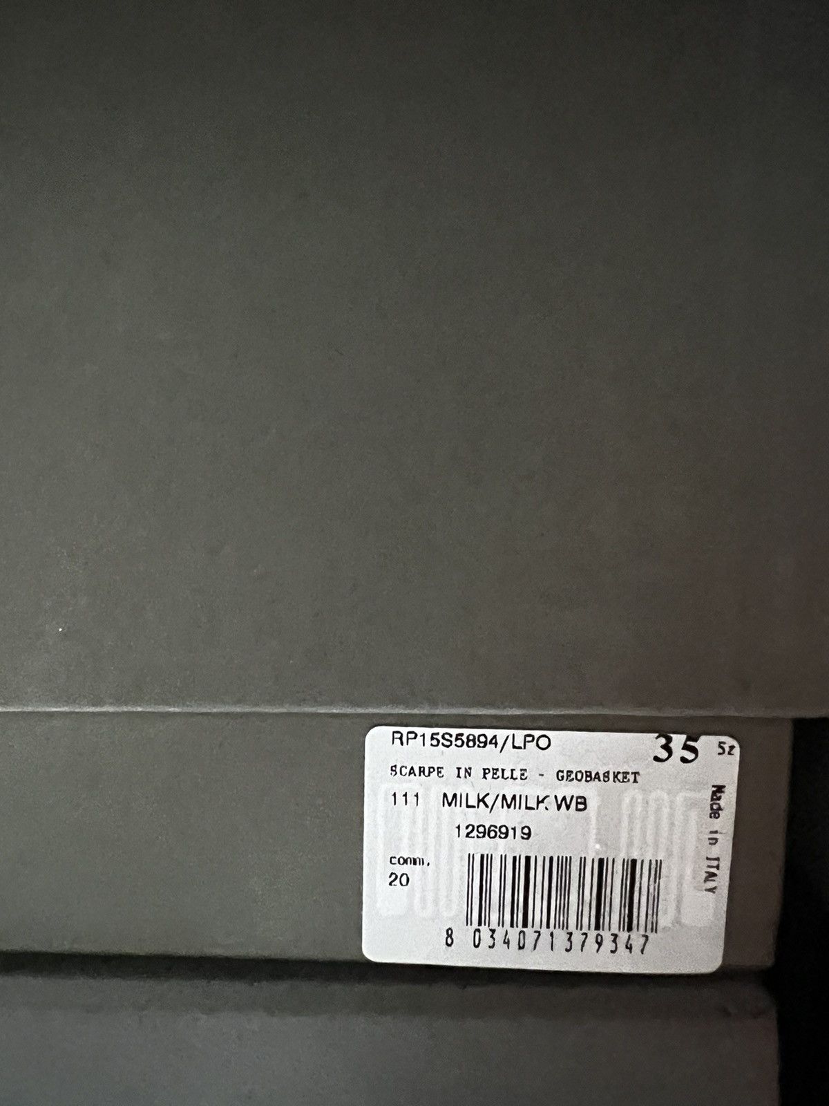 Rick Owens Rick owens white geobasket sz35 Size US 5 / IT 35 - 11 Thumbnail