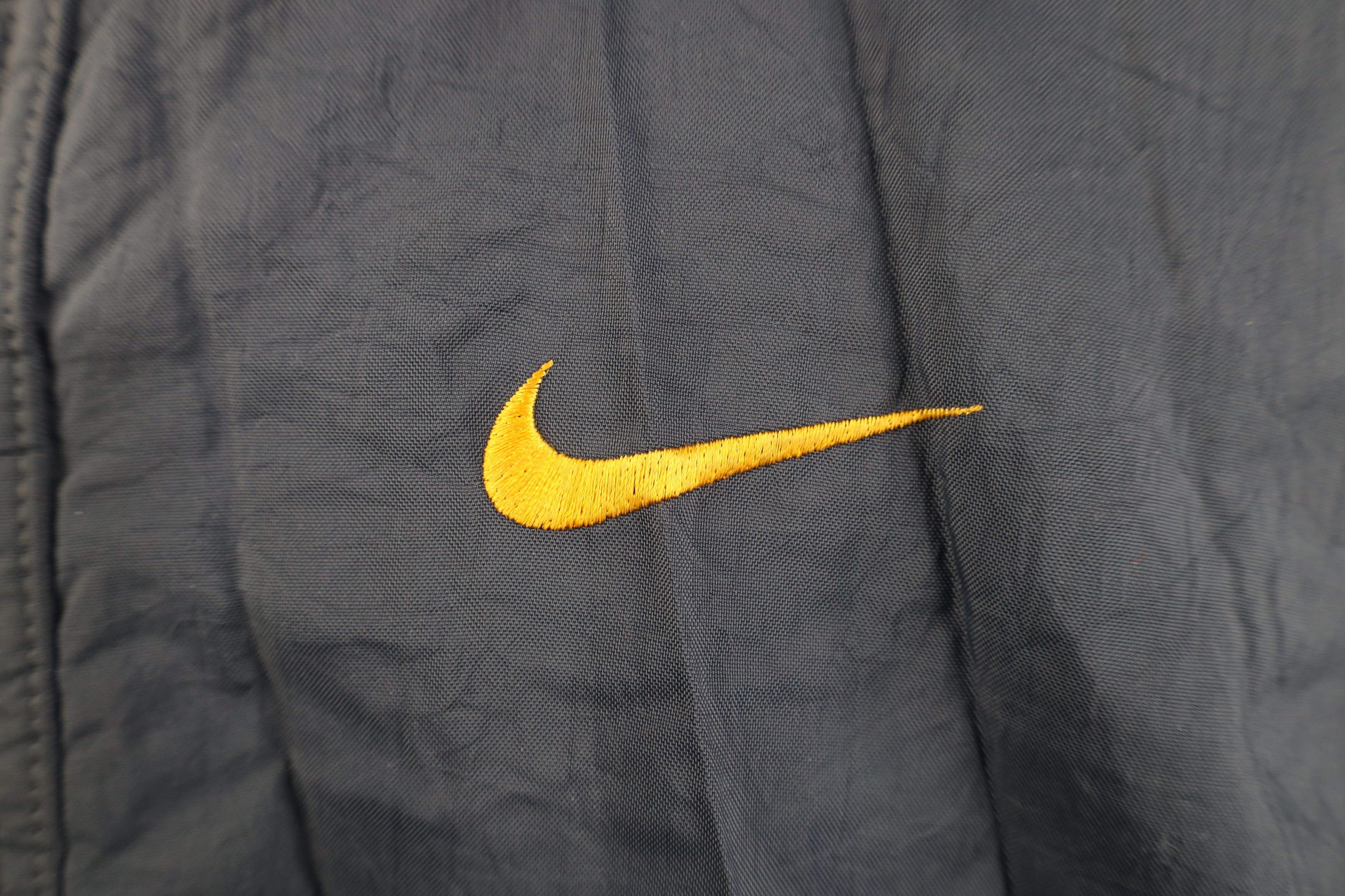 Nike Vintage 90s Nike Scott Quilted Cape Hood Puffer Parka Jacket Size US L / EU 52-54 / 3 - 4 Thumbnail
