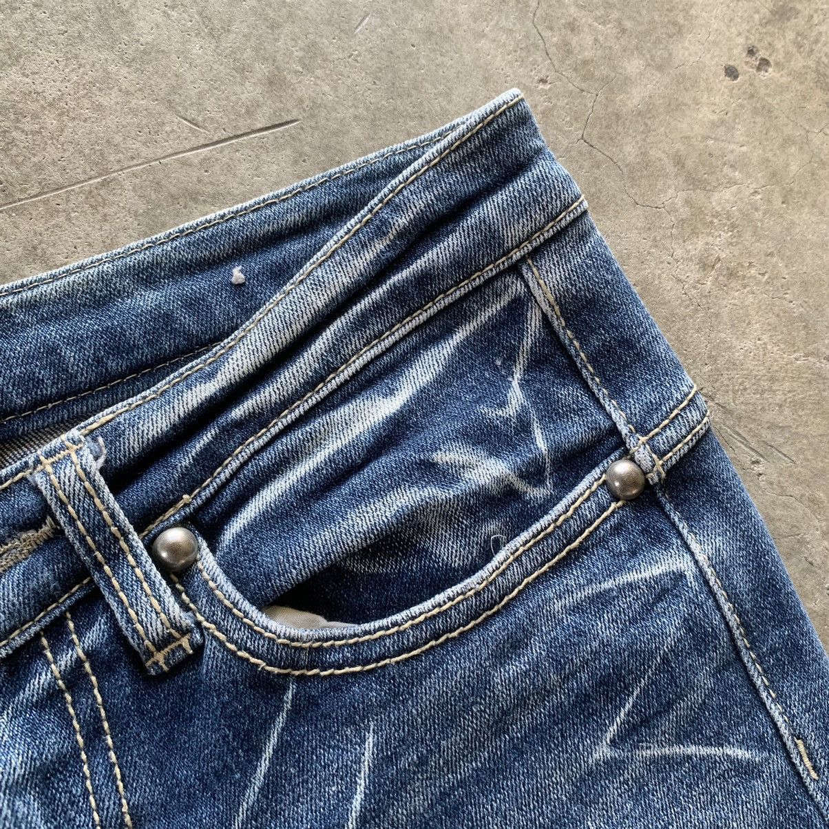 Other Vintage Japanese d.i.a Zipper Skinny Jeans Size US 28 / EU 44 - 5 Thumbnail