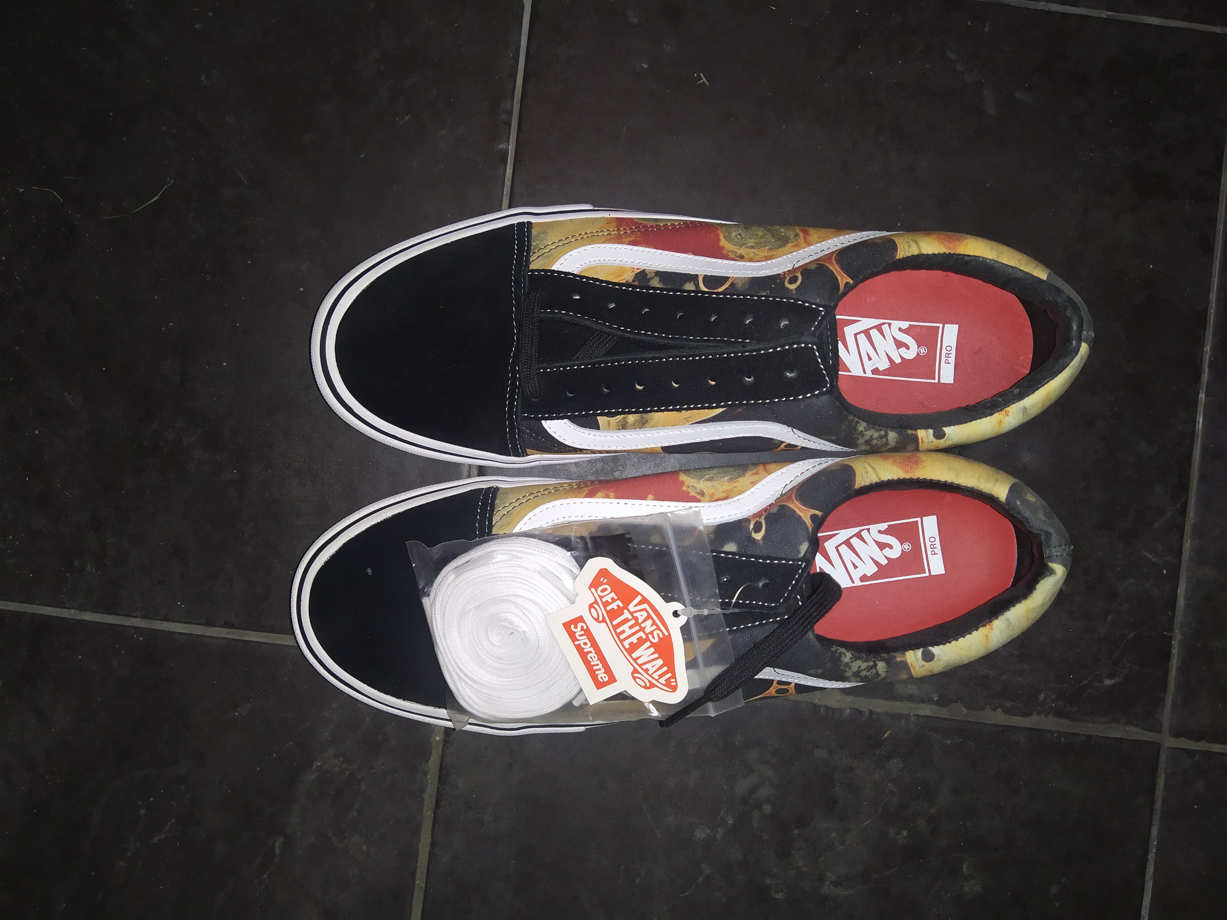 Supreme Vans old skool Supreme x Andres Serrano Blood and Semen | Grailed