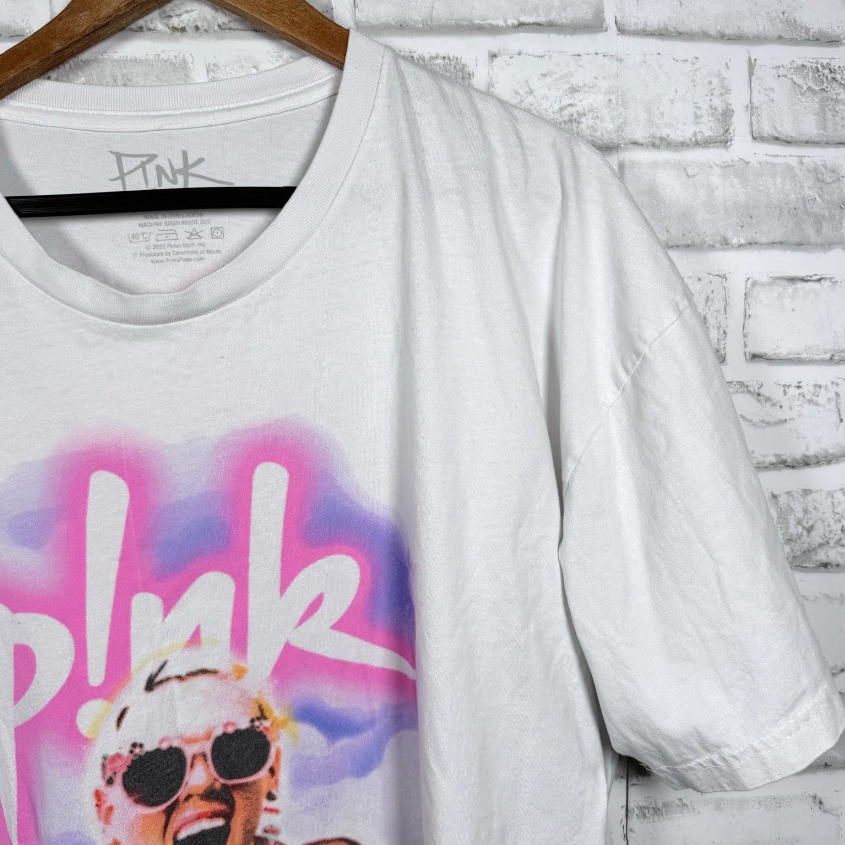 Pinko PINK Summer Carnival 2023 Tour Graphic Tee Size XXL Mens Size US XXL / EU 58 / 5 - 2 Thumbnail