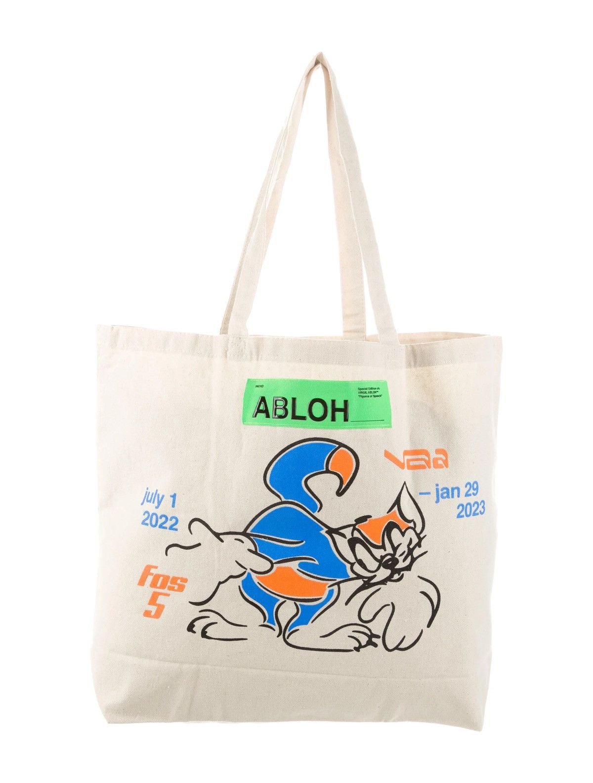 Virgil Abloh Virgil Figures of Speech FOS Tote Bag Torch Tan New Sealed Size ONE SIZE - 1 Thumbnail