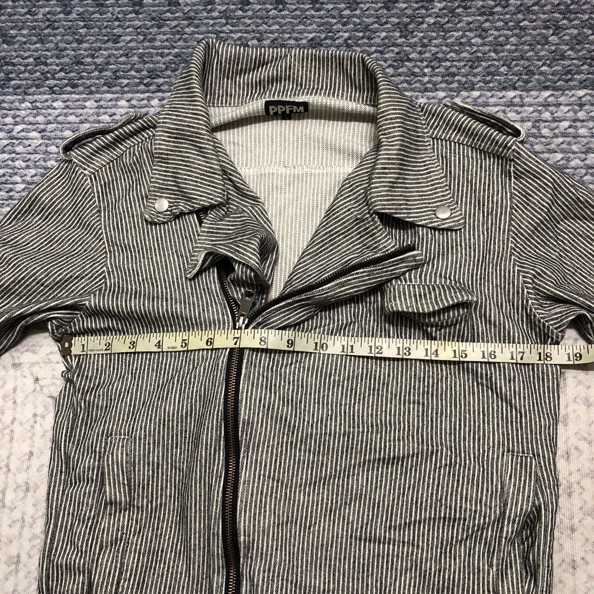 Japanese Brand × PPFM × Seditionaries Rare Distressed PPFM Punk Overall Jacket Size US XS / EU 42 / 0 - 20 Thumbnail