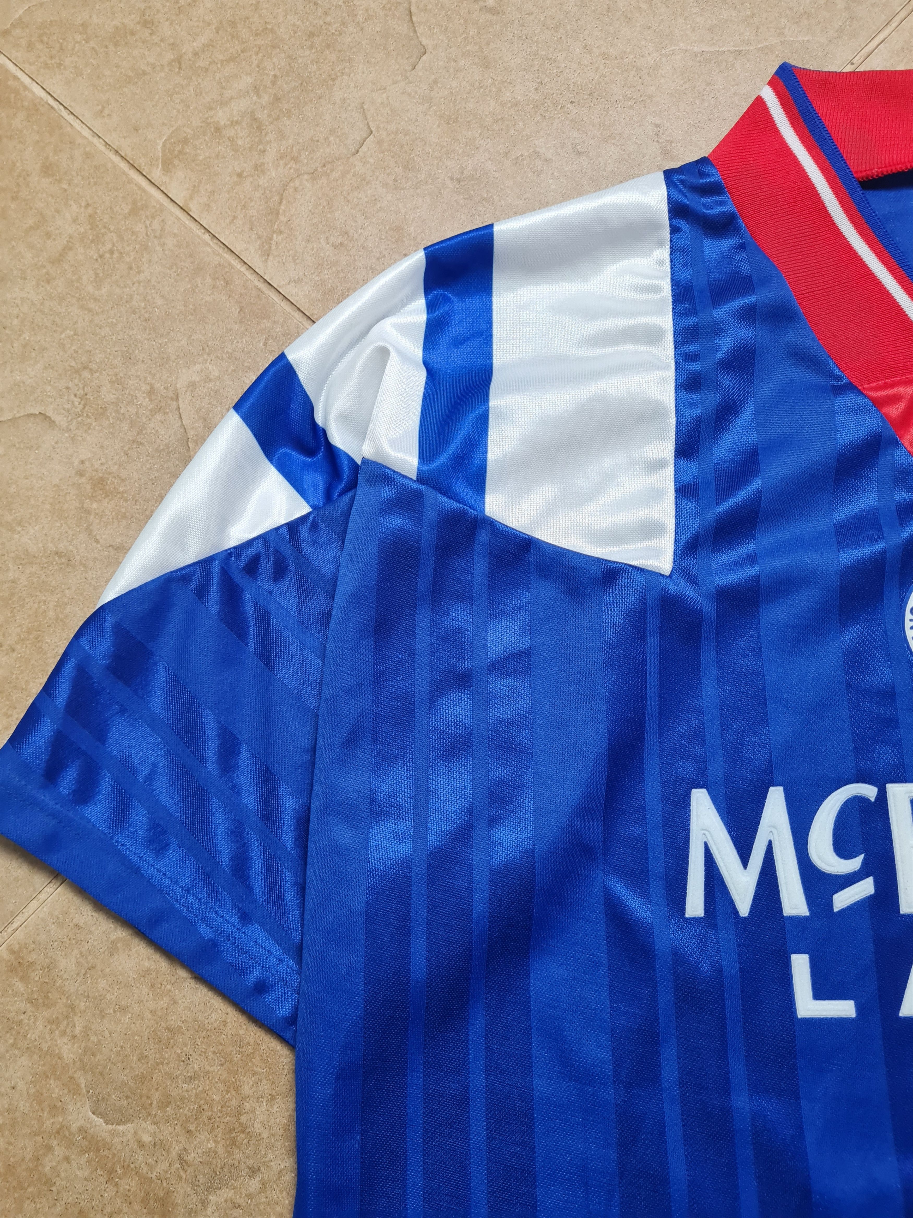 Adidas GLASGOW RANGERS 1992/1994 HOME SHIRT FOOTBALL SOCCER ADIDAS Size US M / EU 48-50 / 2 - 11 Thumbnail