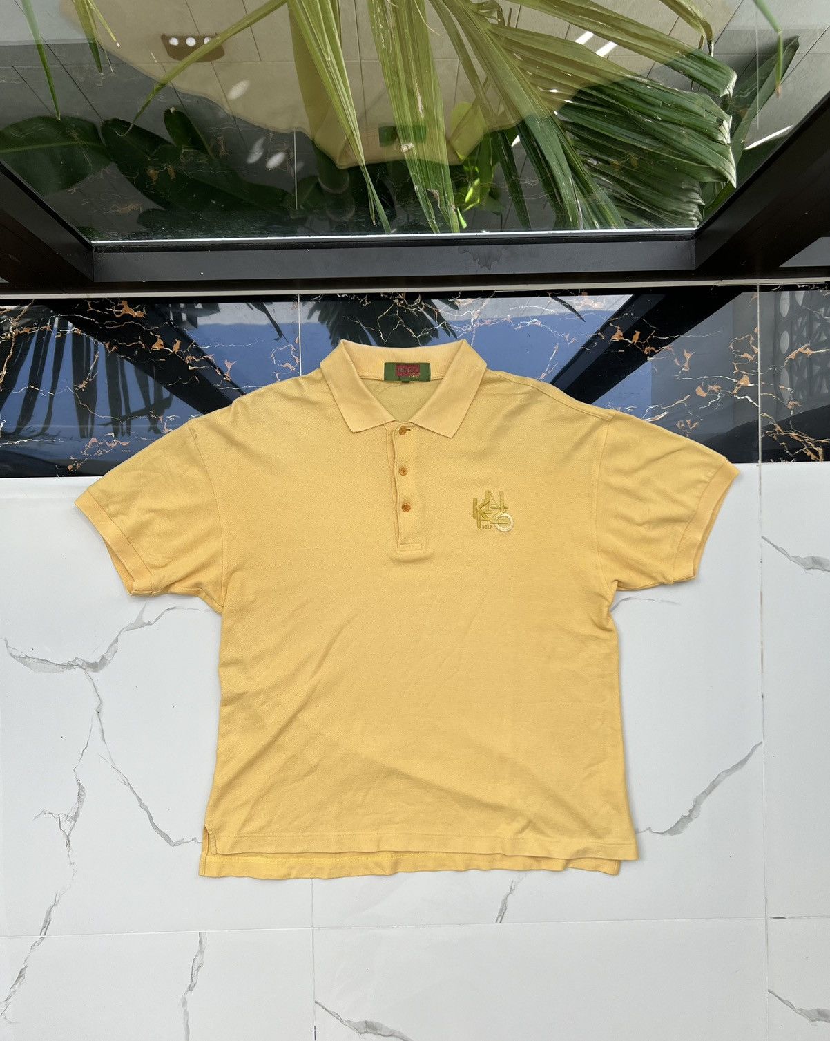 Kenzo × Vintage 90’s KENZO GOLF RETRO RARE BIG LOGO POLO TEE Size US M / EU 48-50 / 2 - 1 Thumbnail
