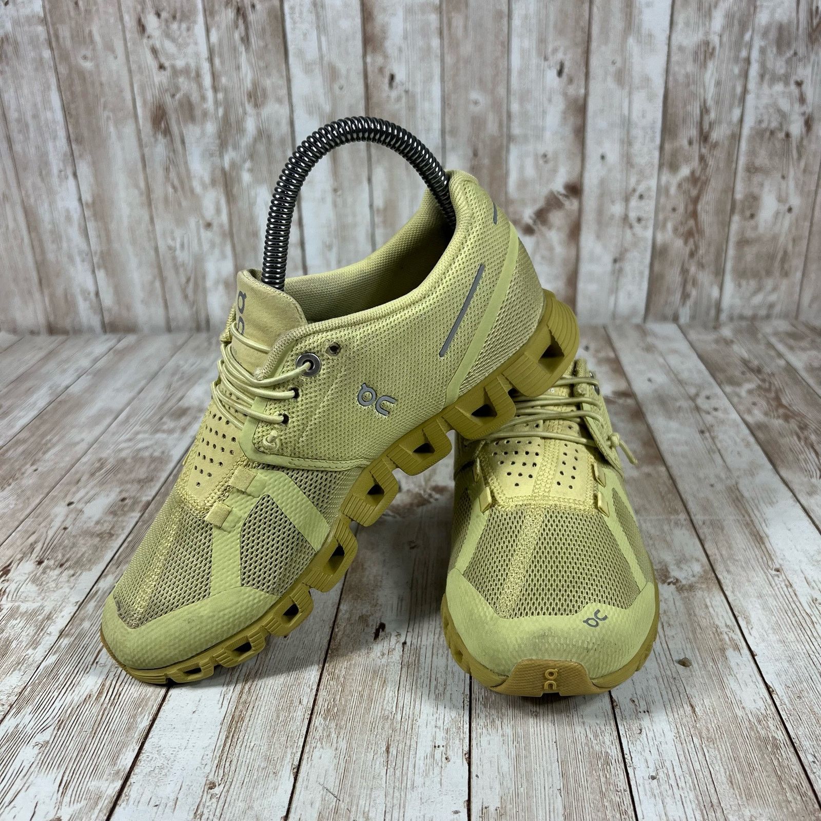 On On Womens Cloud X, Running Shoes Yellow size 5.5 Size US 5.5 / IT 35.5 - 5 Thumbnail