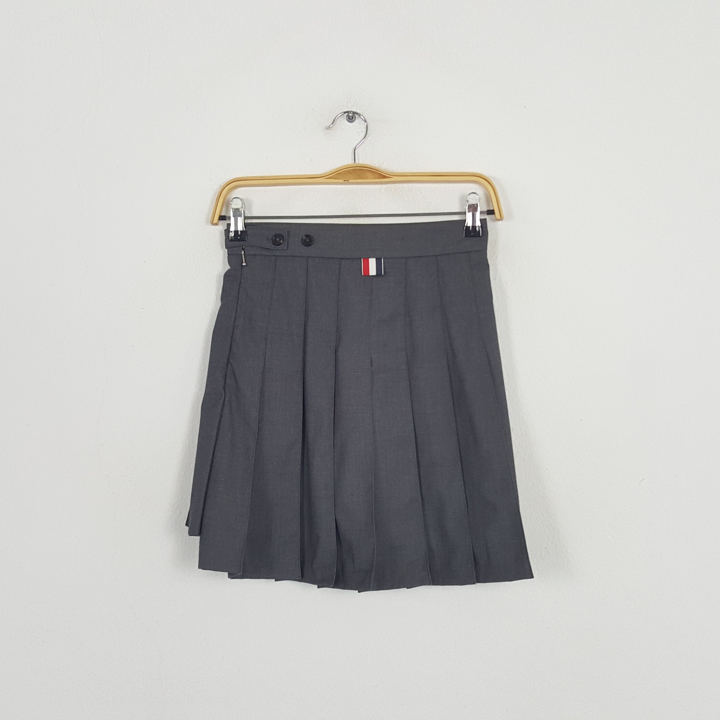 Designer × Vintage Vintage Thom Browne American Designer Skirts Size 24" / US 00 / IT 34 - 1 Thumbnail