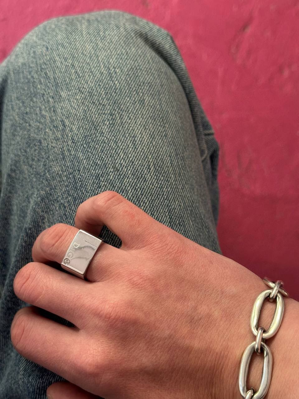 Dolce & Gabbana 00s Dolce & Gabbana Cube Ring Size ONE SIZE - 2 Thumbnail