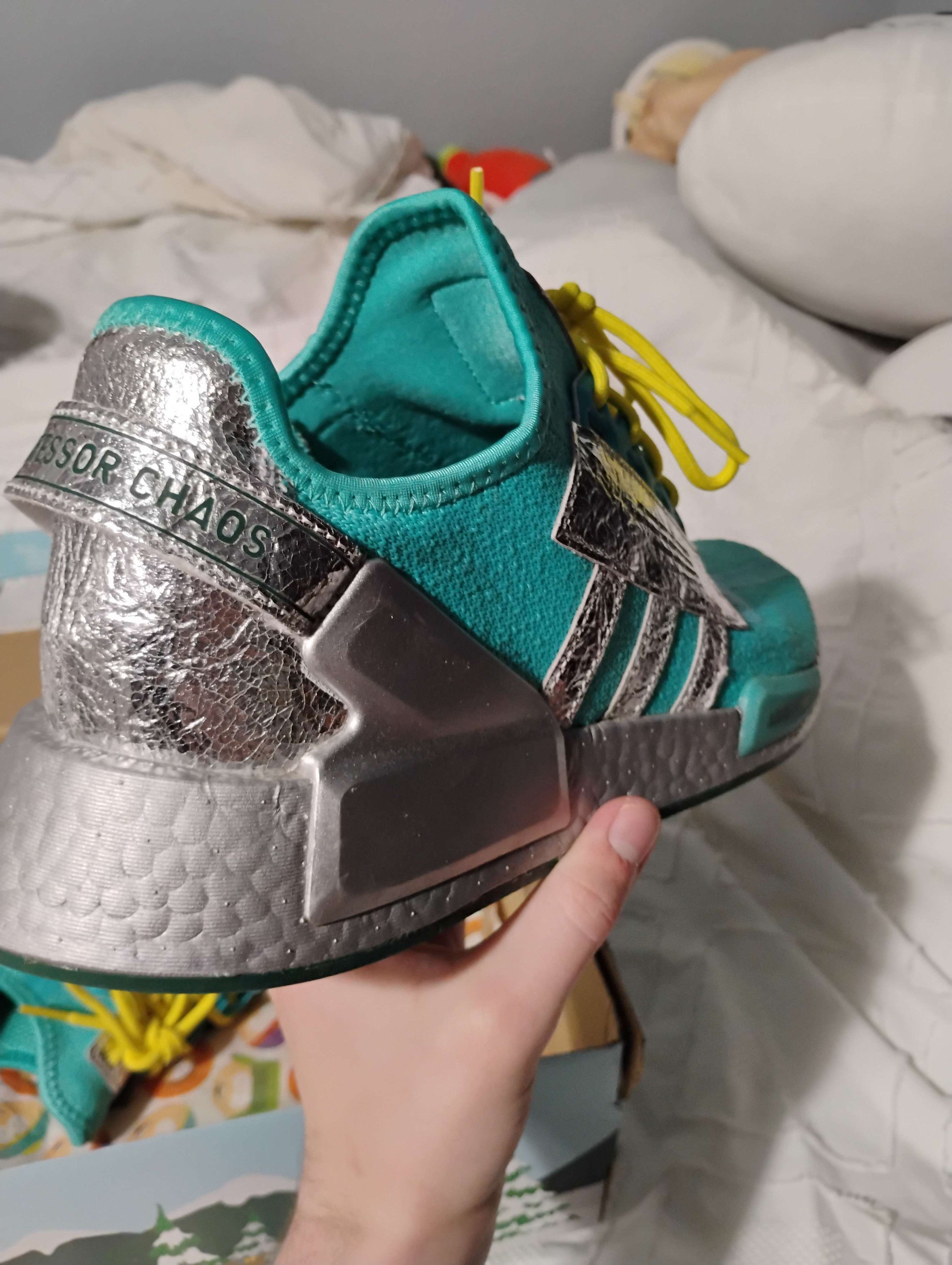 Adidas South Park x Adidas NMD R1 V2 "Professor Chaos" Size US 11 / EU 44 - 9 Thumbnail