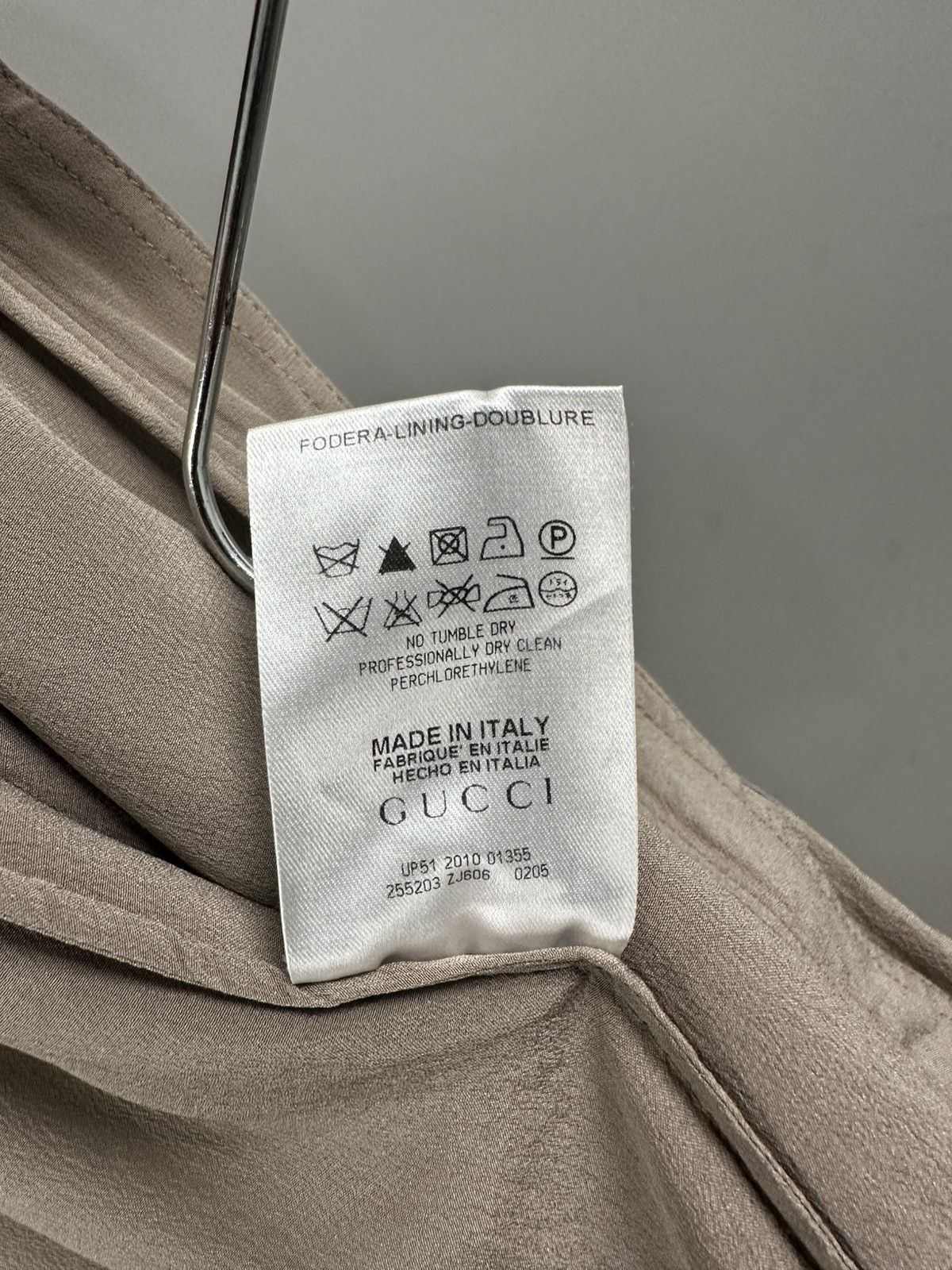 Gucci Gucci - Ready to Wear 2010 - Silk Zip Jacket Sleeve Stripes Size M / US 6-8 / IT 42-44 - 15 Thumbnail