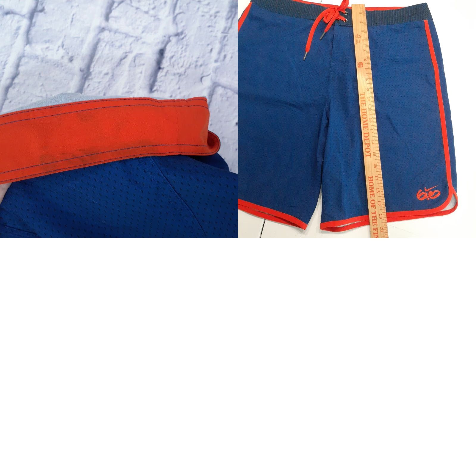 Nike Nike Boardshorts Surfing Trunks Mens 34 Blue Size US 34 / EU 50 - 8 Thumbnail