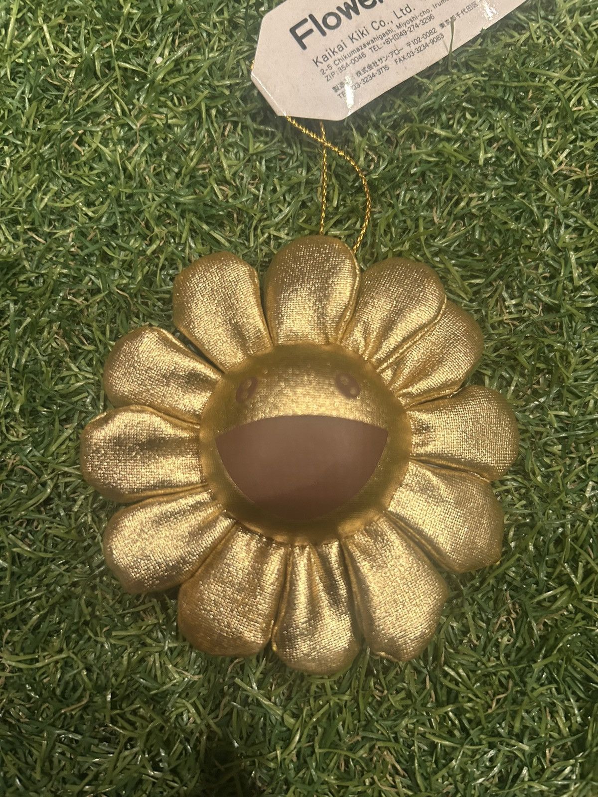 Takashi Murakami Takashi Murakami flower pin gold Size ONE SIZE - 1 Thumbnail