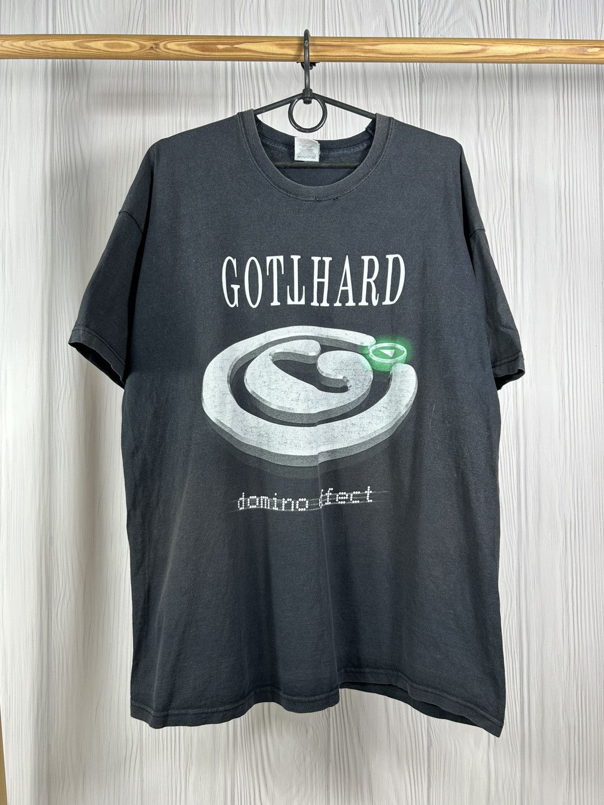 Band Tees Vintage Gotthard Domino Effect 2008 Tour T-Shirt Size XL Size US XL / EU 56 / 4 - 1 Thumbnail