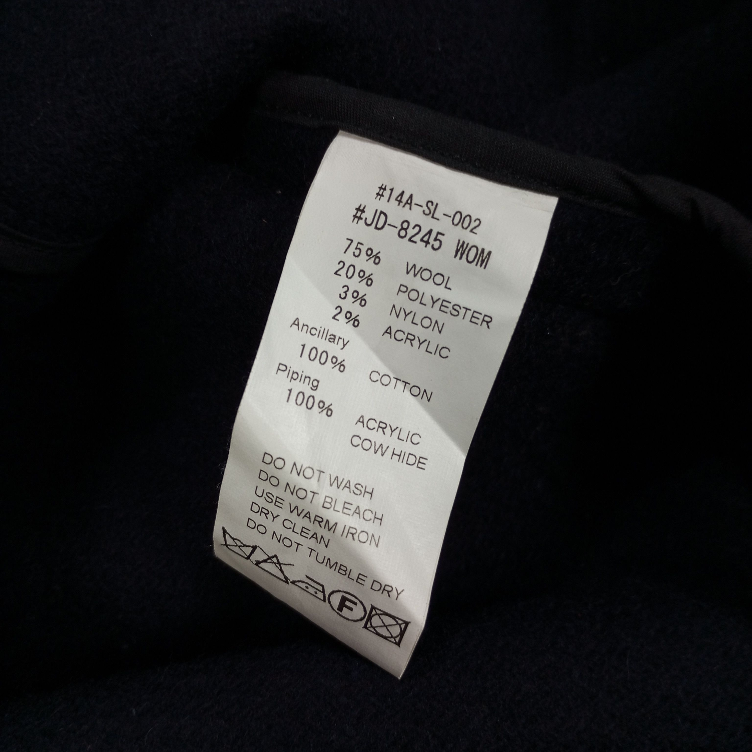 Danton × Japanese Brand × Vintage Danton Fashion Winter Style Jacket Size US S / EU 44-46 / 1 - 7 Thumbnail