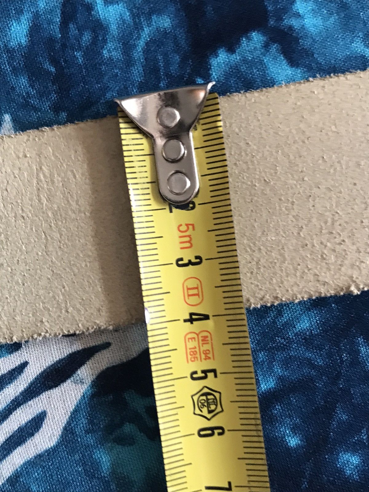 Ferrari 1980s VERY RARE FERRARI LEATHER BELT WITH IRON PLAQUE Size 36 - 17 Thumbnail