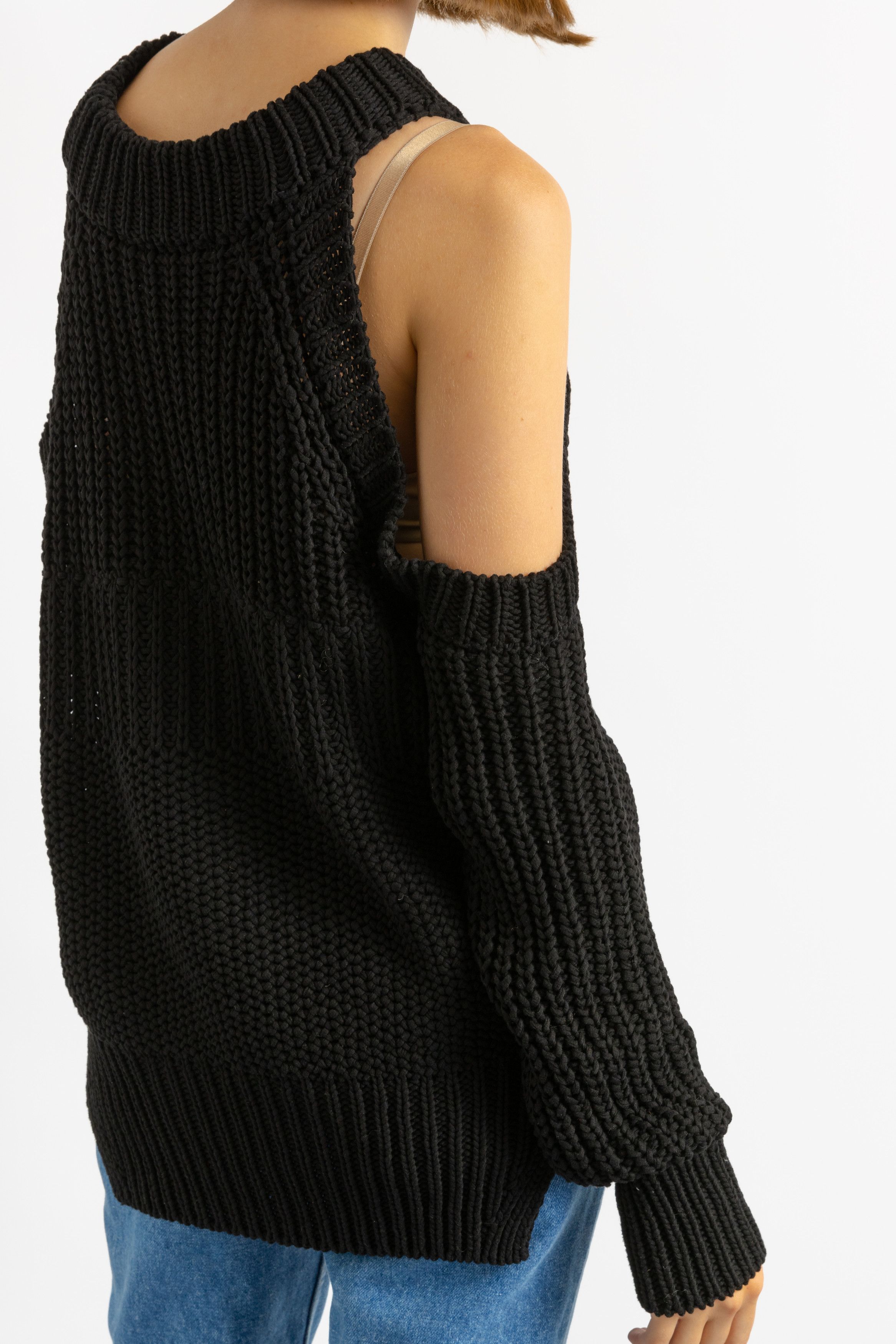 Diesel DIESEL Women's Black Label Cotton Vintage Sweater 6022 Size XS / US 0-2 / IT 36-38 - 6 Thumbnail