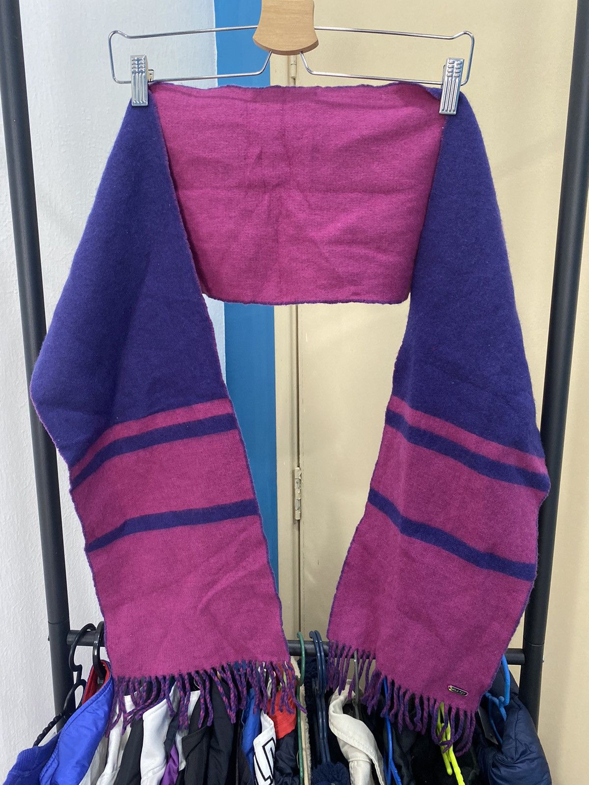 Coach COACH Carriage Wool Scarf #cyber24 Size ONE SIZE - 1 Thumbnail