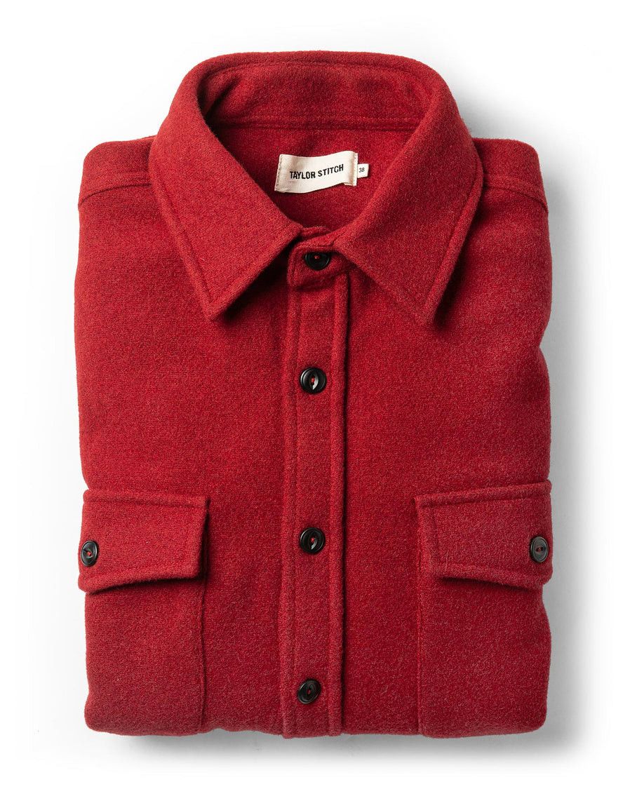 Taylor Stitch Taylor Stitch Maritime Shirt Jacket Clifford Red Wool Small Size US S / EU 44-46 / 1 - 16 Thumbnail