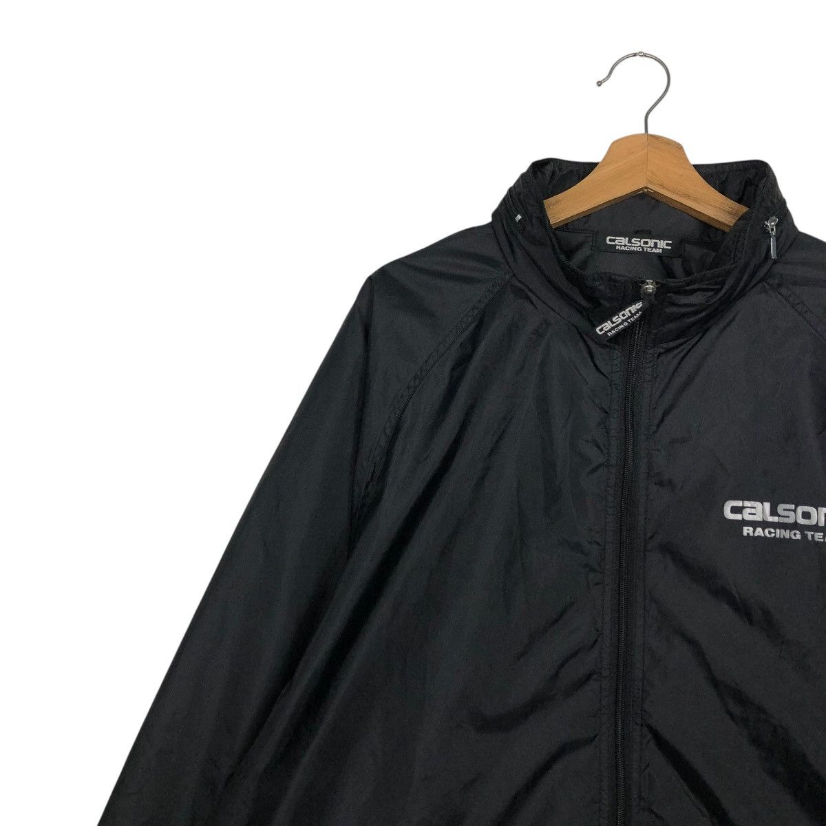 Japanese Brand 🔥VINTAGE NYLON BOMBER JACKET CALSONIC RACING BIG LOGO Size US M / EU 48-50 / 2 - 9 Thumbnail